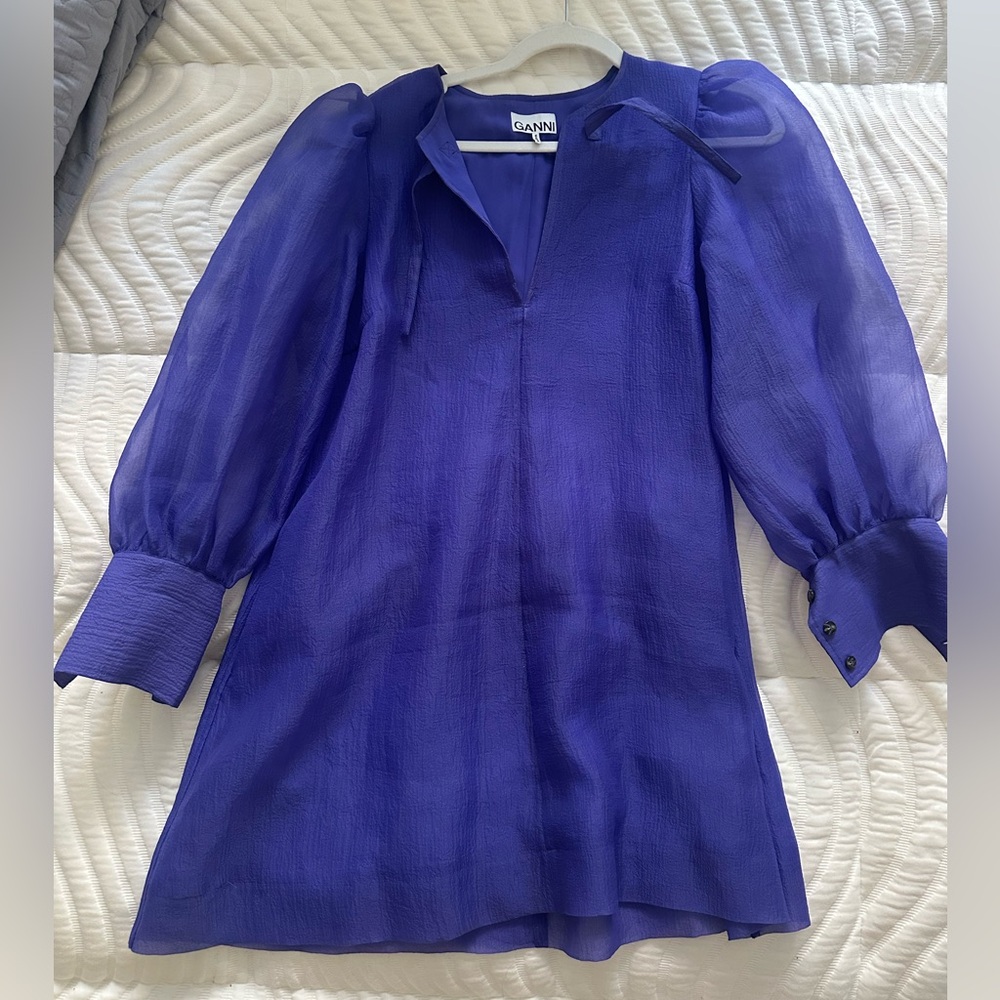 Ganni Vibrant Blue Garment